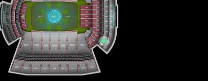Seat view from Indoor Club