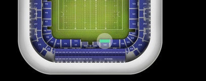 Seat view from Club