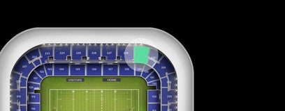 Seat view from Upper