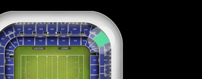 Seat view from Upper