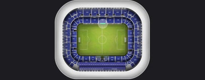 Seat view from Premier Midfield