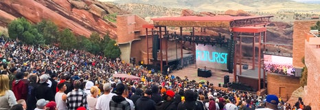 Seat view from GA Seating