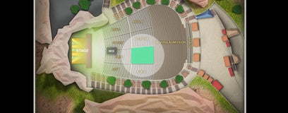 Seat view from Back Center Left