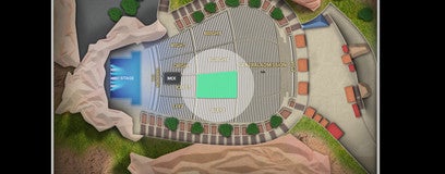 Seat view from Back Center Left