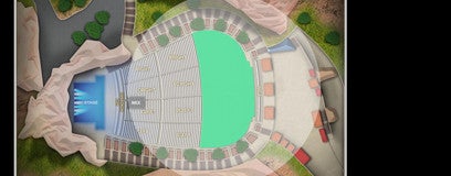 Seat view from General Admission