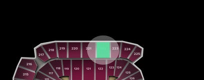 Seat view from Upper Sideline