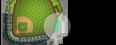 Seat view from Bleachers