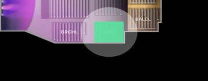 Seat view from Mezzanine