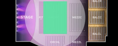 Seat view from Orchestra