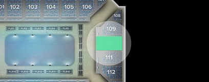 Seat view from Lower