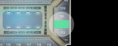 Seat view from Lower