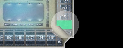 Seat view from Lower