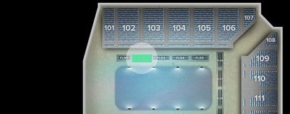 Seat view from Floor