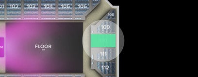 Seat view from Lower