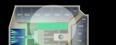 Seat view from Floor