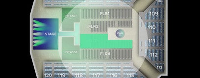 Seat view from Floor