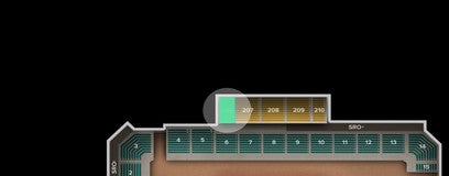 Seat view from Upper