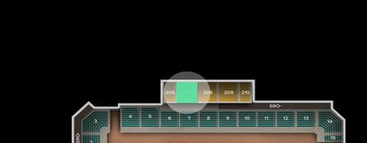 Seat view from Upper