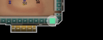 Seat view from Lower