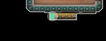 Seat view from Upper