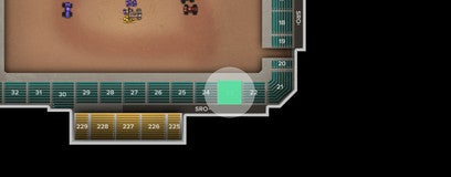 Seat view from Lower