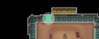 Seat view from Lower