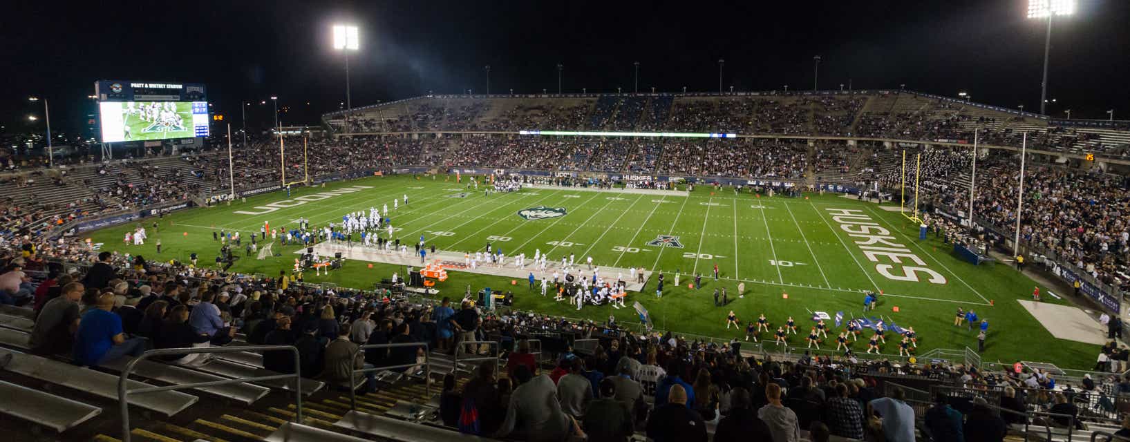 Seat view from Upper Sideline