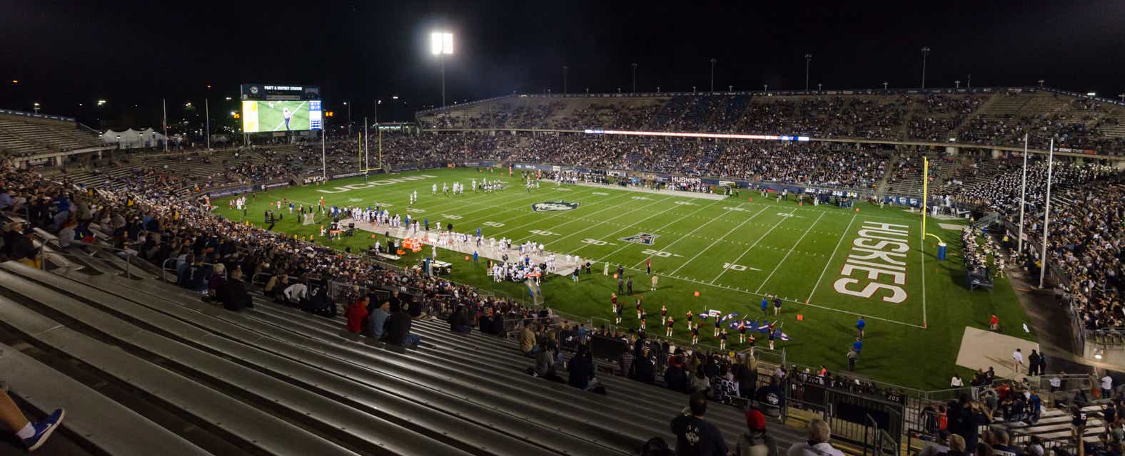 Seat view from Upper Sideline