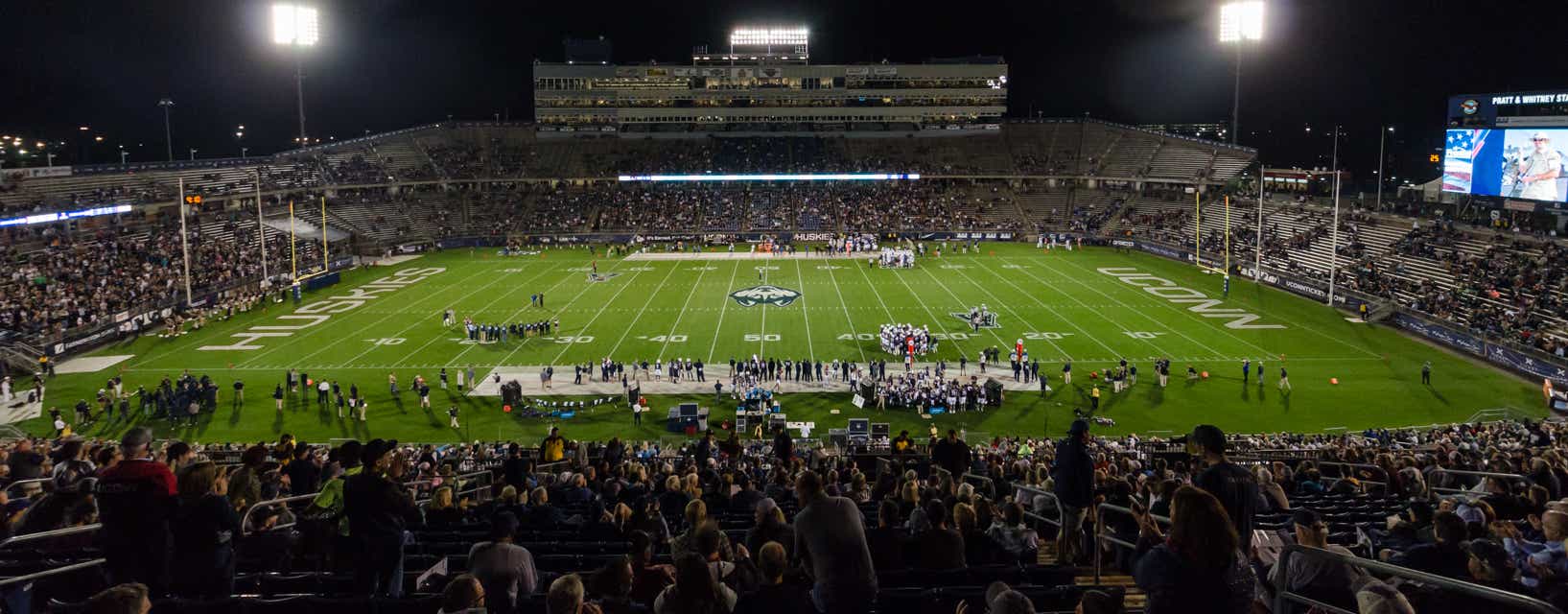 Seat view from Upper Sideline