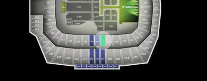 Seat view from Lower Sideline