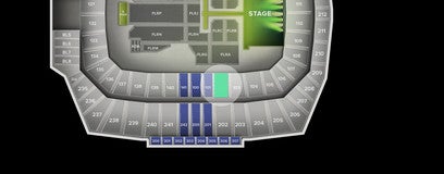 Seat view from Lower Sideline