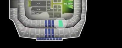 Seat view from Lower Sideline