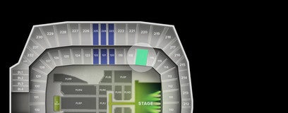 Seat view from Lower Sideline