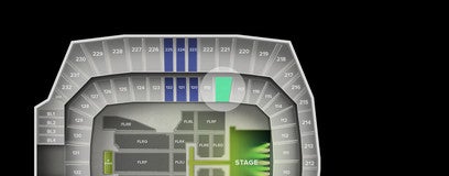 Seat view from Lower Sideline