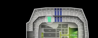 Seat view from Lower Sideline