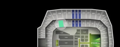 Seat view from Lower Sideline