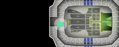 Seat view from Lower End Zone