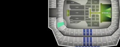 Seat view from Lower End Zone