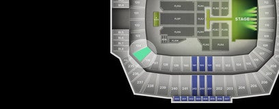 Seat view from Lower Corner