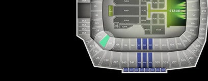 Seat view from Lower Corner