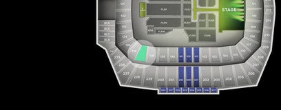 Seat view from Lower Sideline