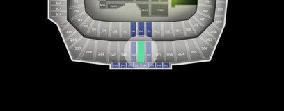 Seat view from Upper Sideline