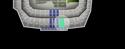 Seat view from Upper Sideline