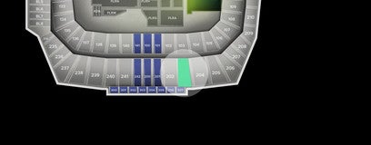 Seat view from Upper Sideline