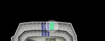 Seat view from Upper Sideline