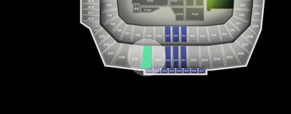 Seat view from Upper Sideline