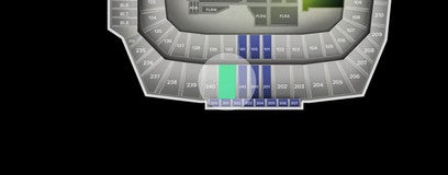 Seat view from Upper Sideline