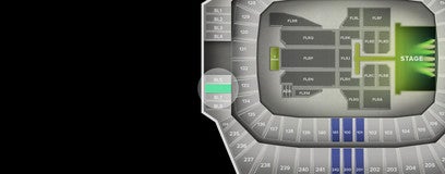 Seat view from Section