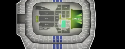 Seat view from Floor