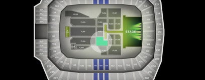 Seat view from Floor